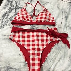 Cupshe Red Bikini